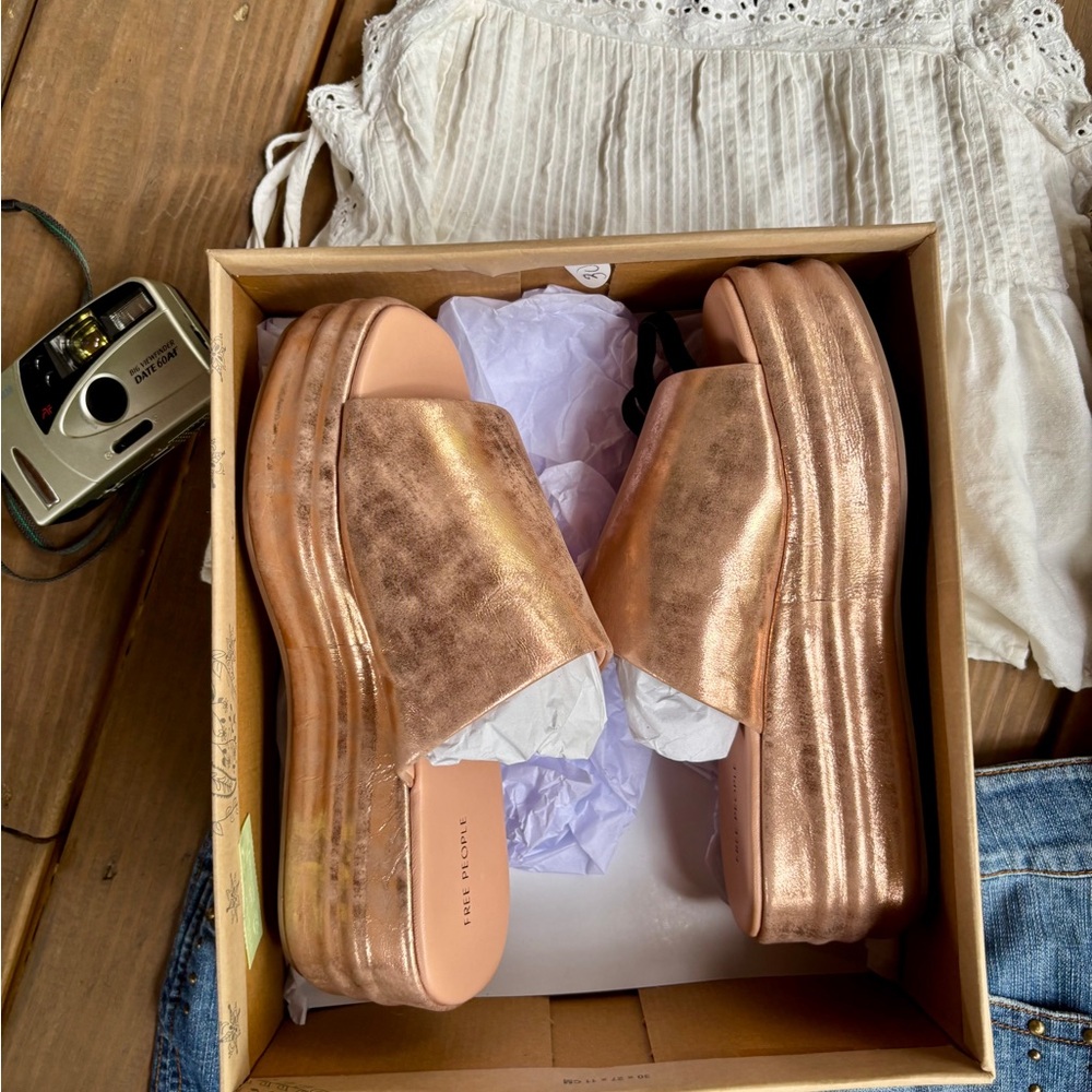 Free People Harbor Platform Shoes